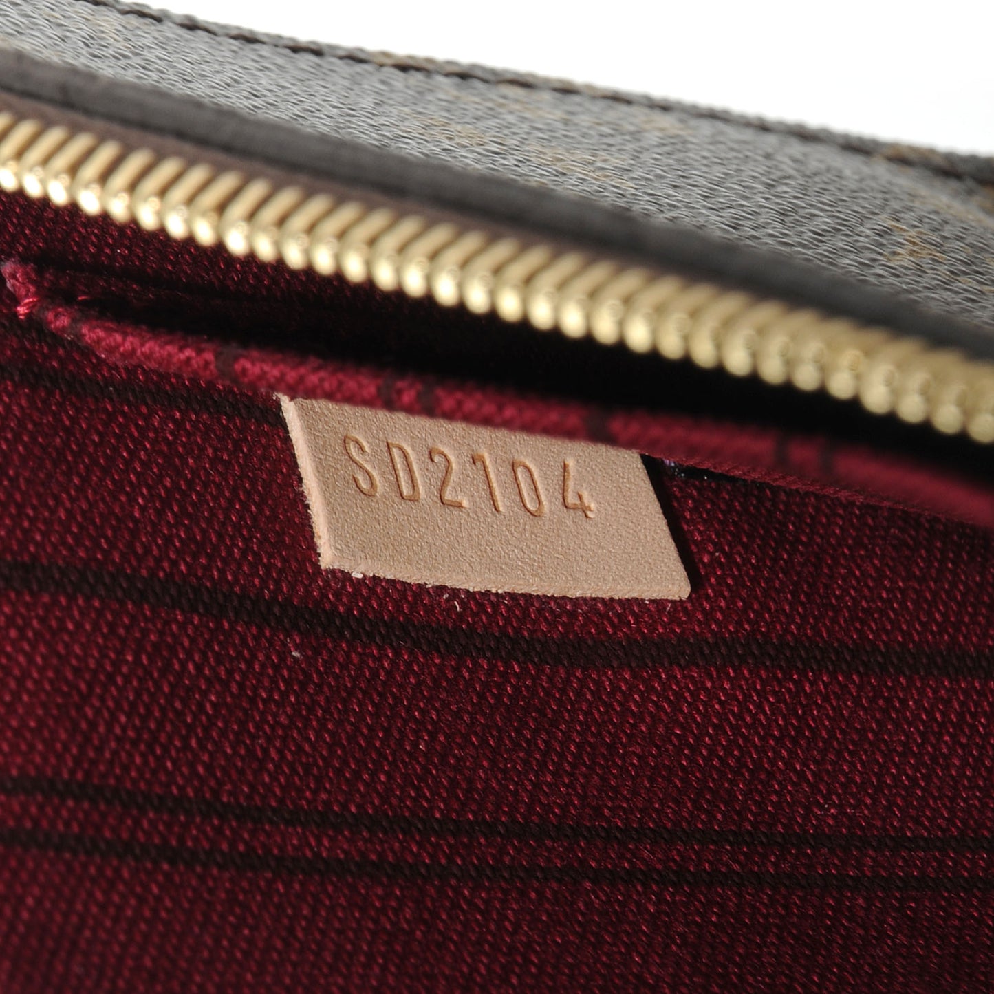 Monogram Neverfull MM GM Pochette Fuchsia