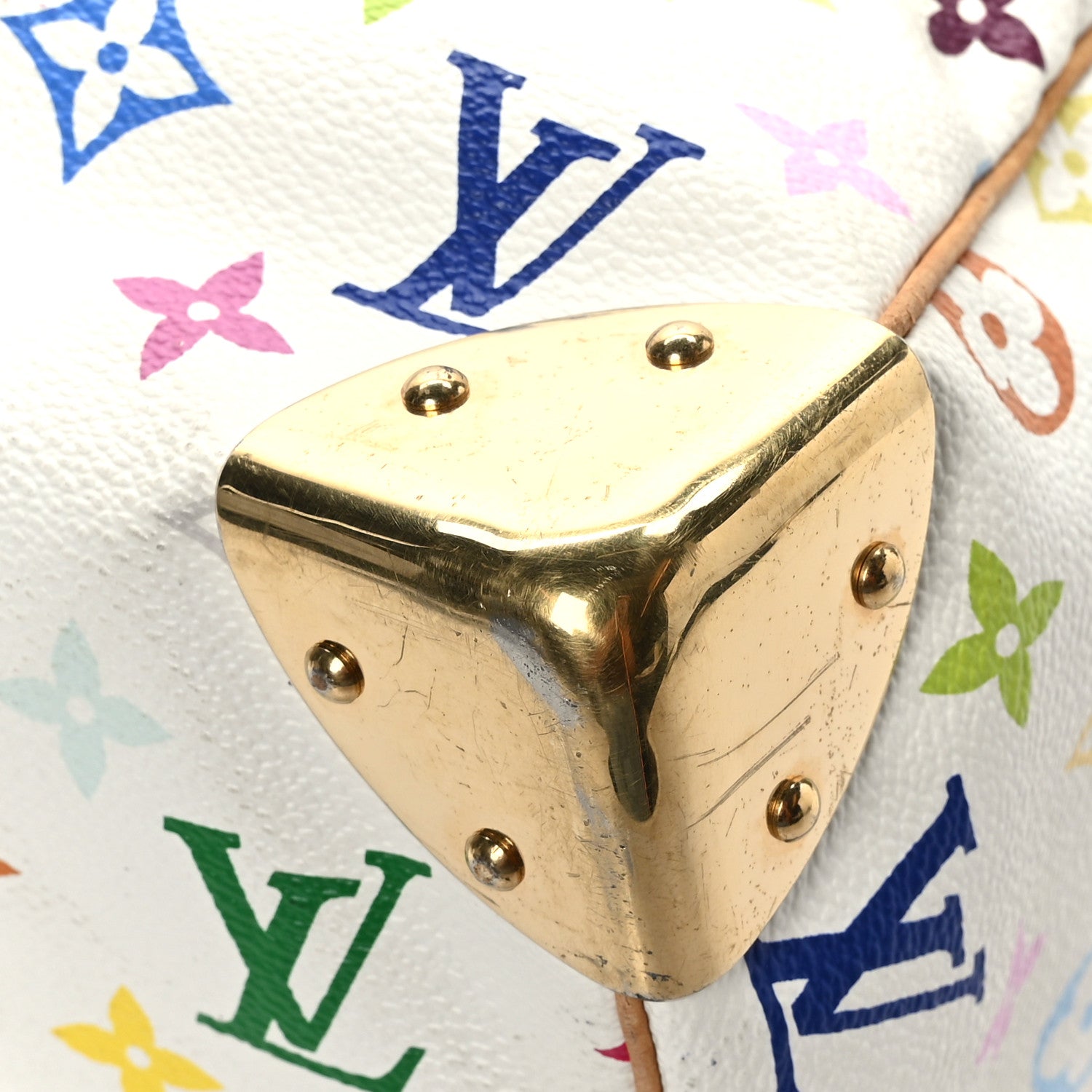 Louis Vuitton Monogram Multicolor Speedy 30 White 8 of 11