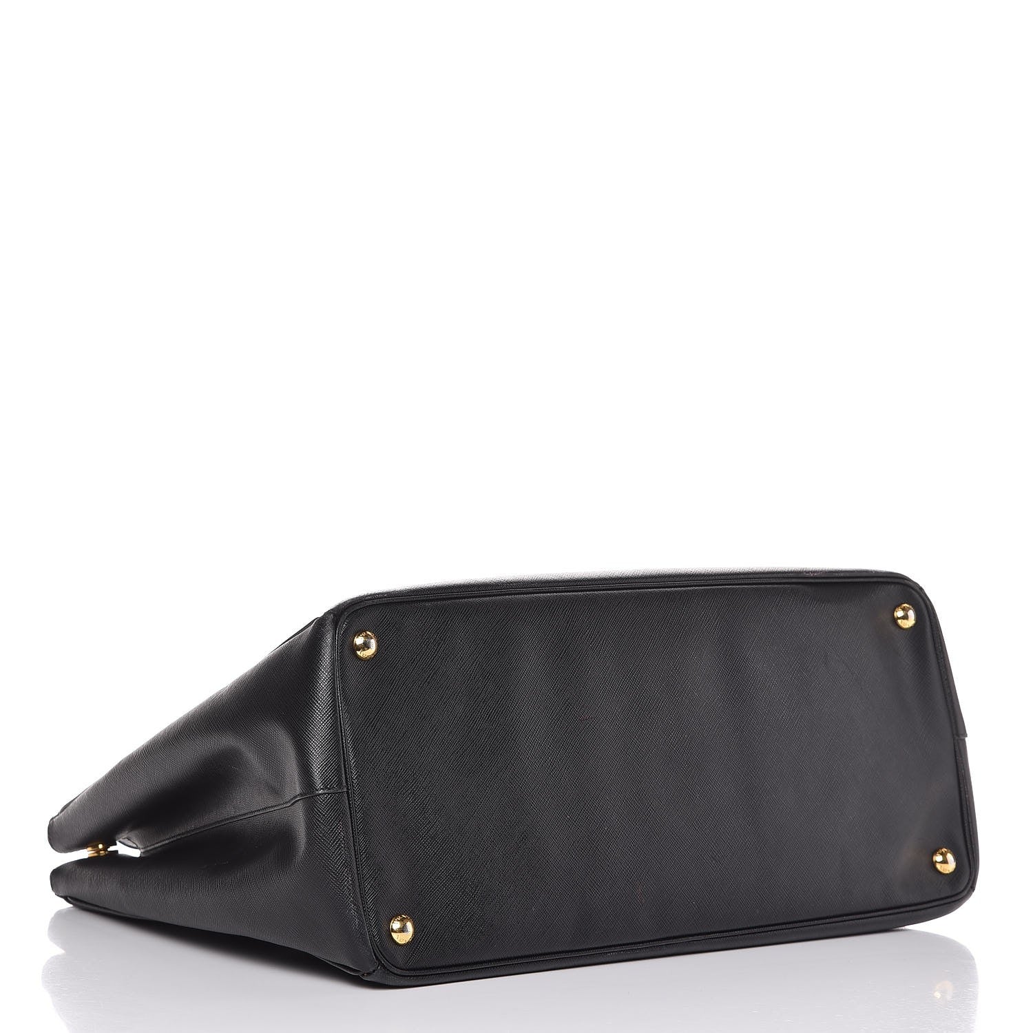 Prada Saffiano Lux Extra Large Galleria Double Zip Tote Black 4 of 19