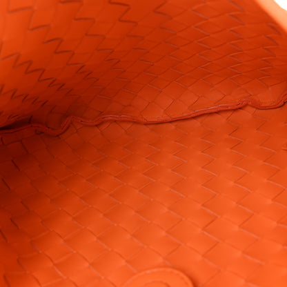 Bottega Veneta Nappa Intrecciato Sardine With Chain Bag Papaya 5 of 10