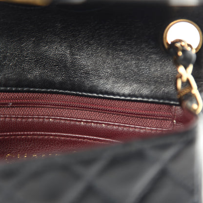 Chanel Lambskin Quilted Mini Square Flap Black 8 of 11