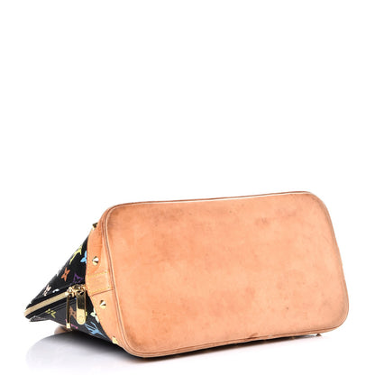 Louis Vuitton Monogram Multicolor Alma Black 4 of 14
