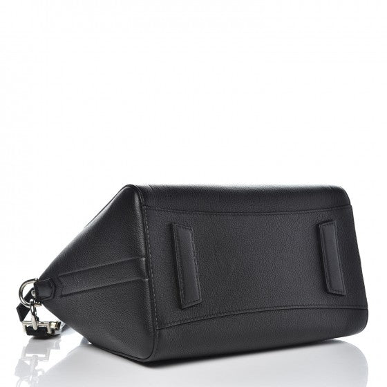 Sugar Goatskin Small Antigona Black