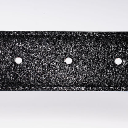 Hermes Togo Box Constance Reversible 32mm H Belt Orange Black 90 6 of 7