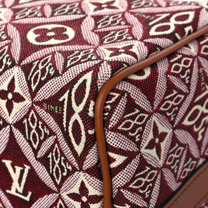 Louis Vuitton Jacquard Since 1854 Speedy Bandouliere 25 Bordeaux 8 of 11