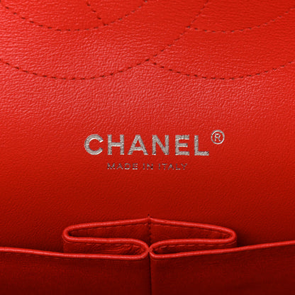 Chanel Patent Quilted Jumbo Double Flap Red 6 of 11