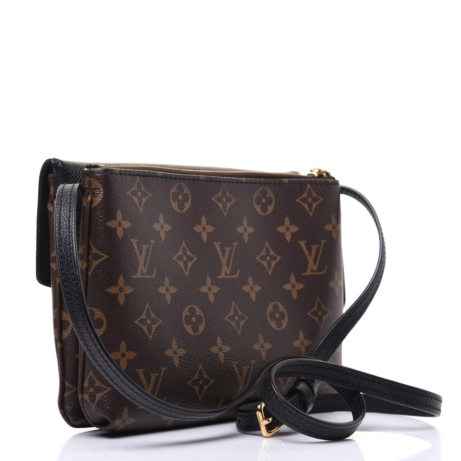Louis Vuitton Monogram Twice Pochette Black 3 of 13