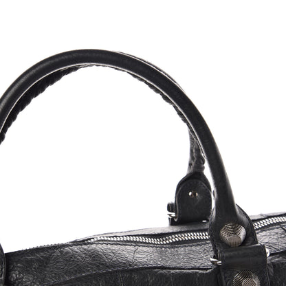 Balenciaga Agneau Giant 21 Silver Hardware Weekender Anthracite 11 of 15