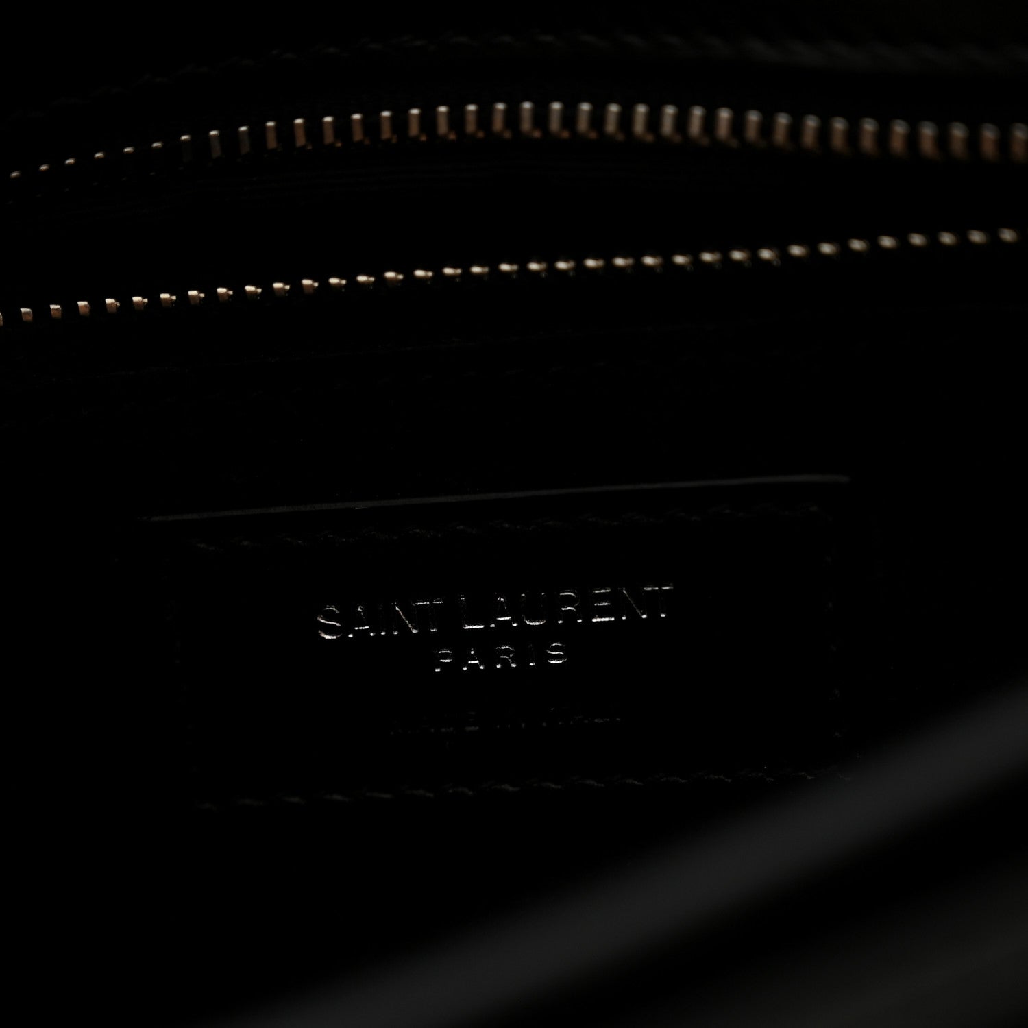 Saint Laurent Canvas Calfskin Classic Monogram Cassandra Natural Black 6 of 10