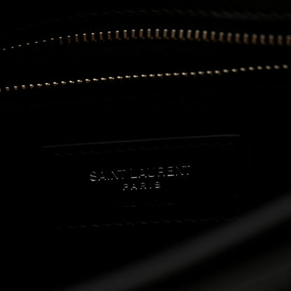 Saint Laurent Canvas Calfskin Classic Monogram Cassandra Natural Black 6 of 10
