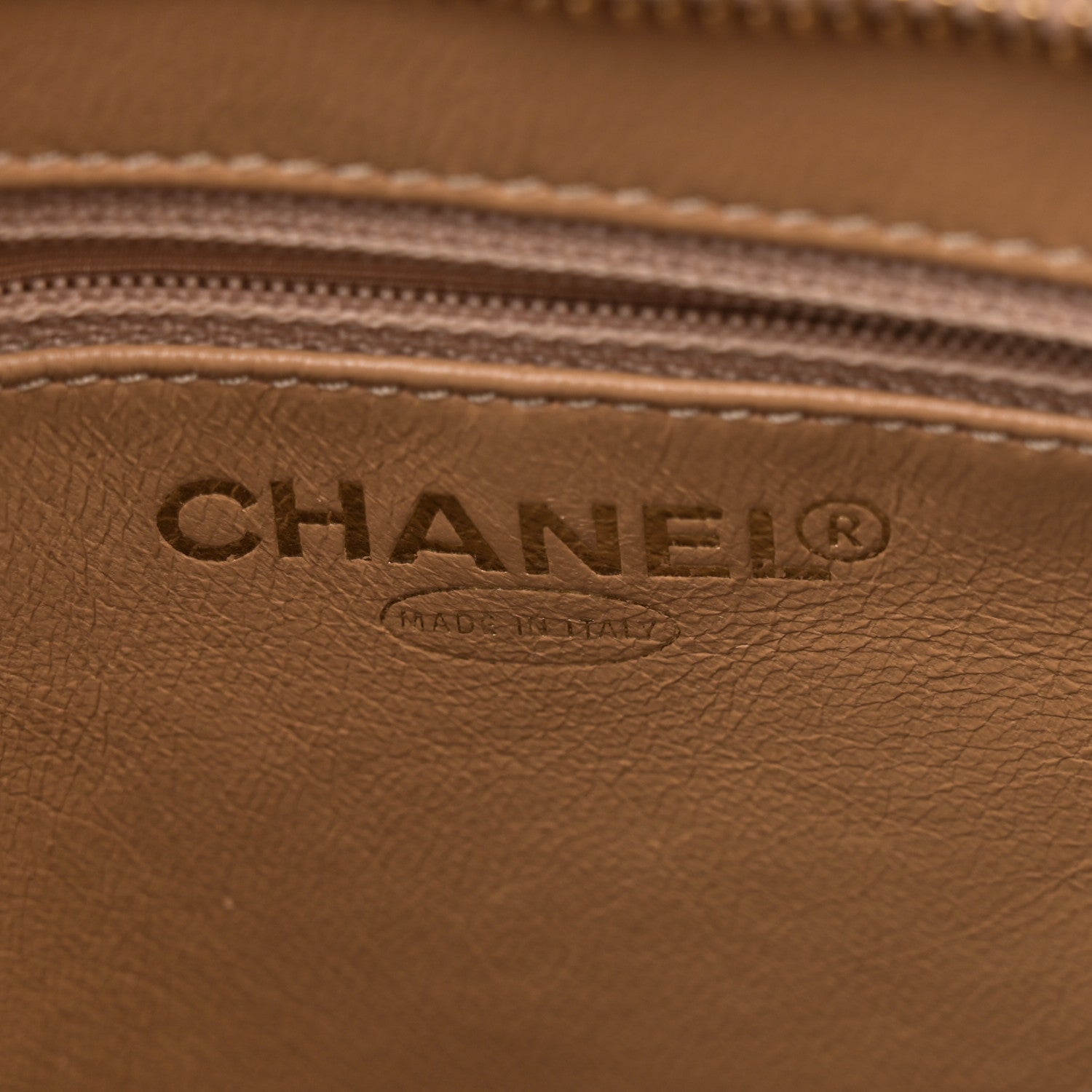 Chanel Caviar Quilted Medallion Tote Beige 6 of 12
