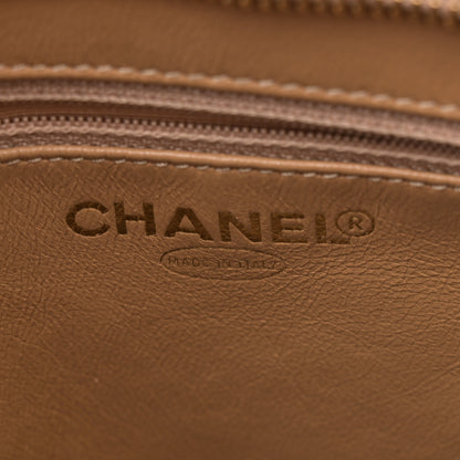 Chanel Caviar Quilted Medallion Tote Beige 6 of 12