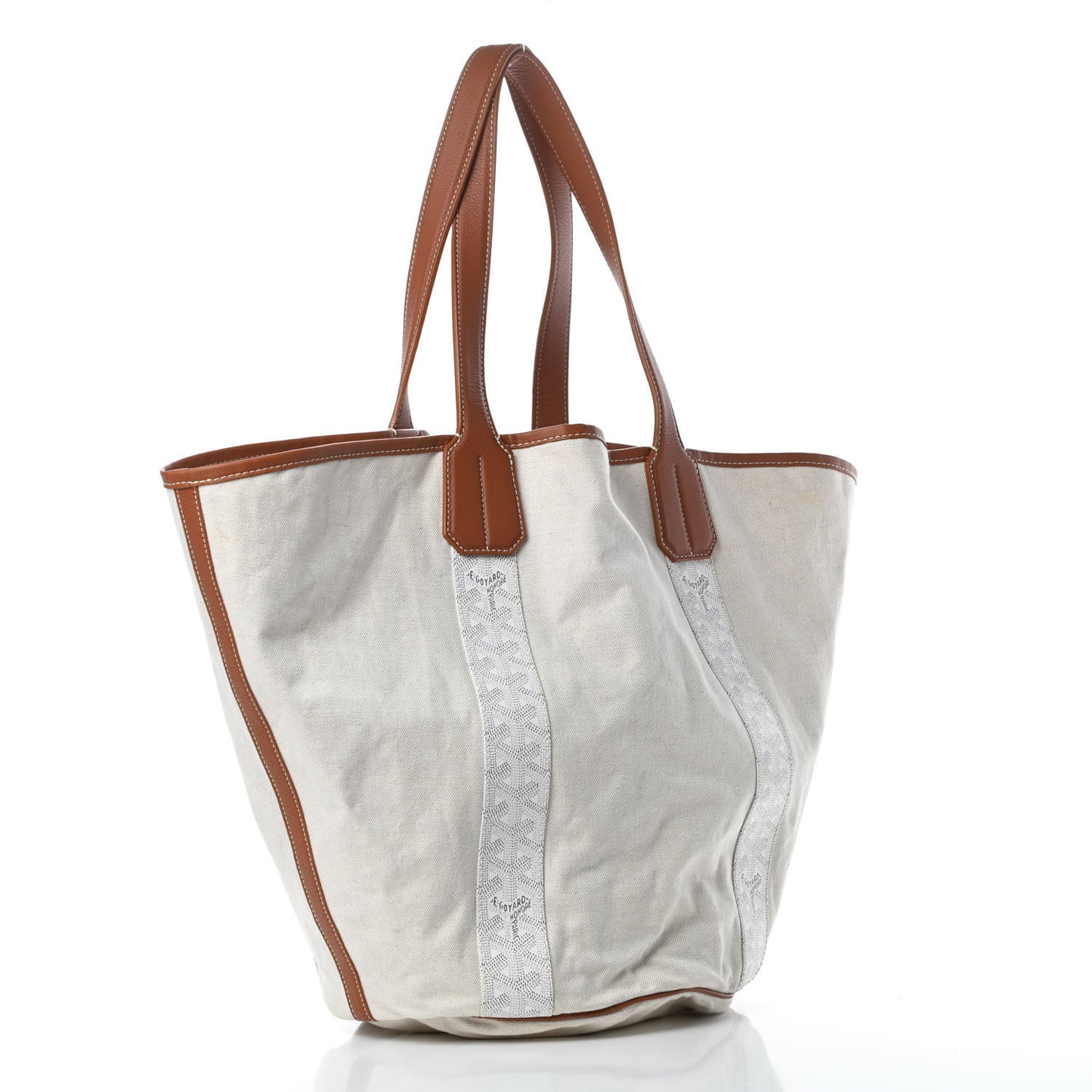 Goyardine Reversible Belharra White