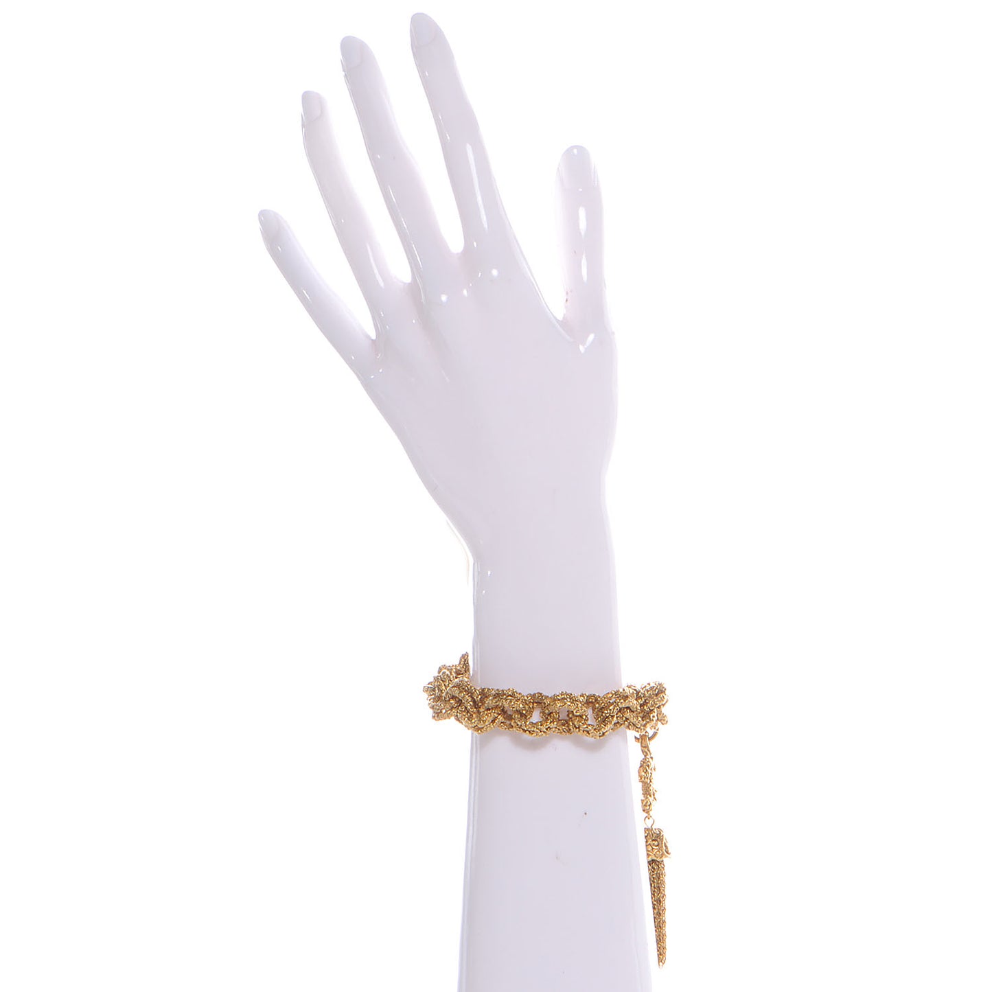 Tassel CC Bracelet Gold