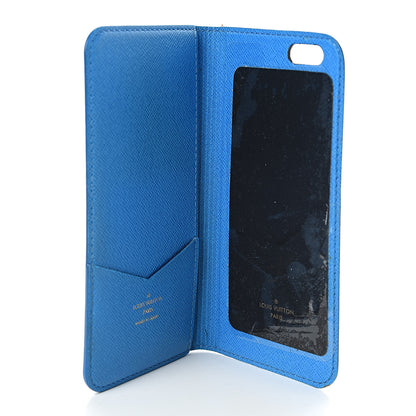 Louis Vuitton Monogram iPhone 6 Plus Folio Case Blue 5 of 11