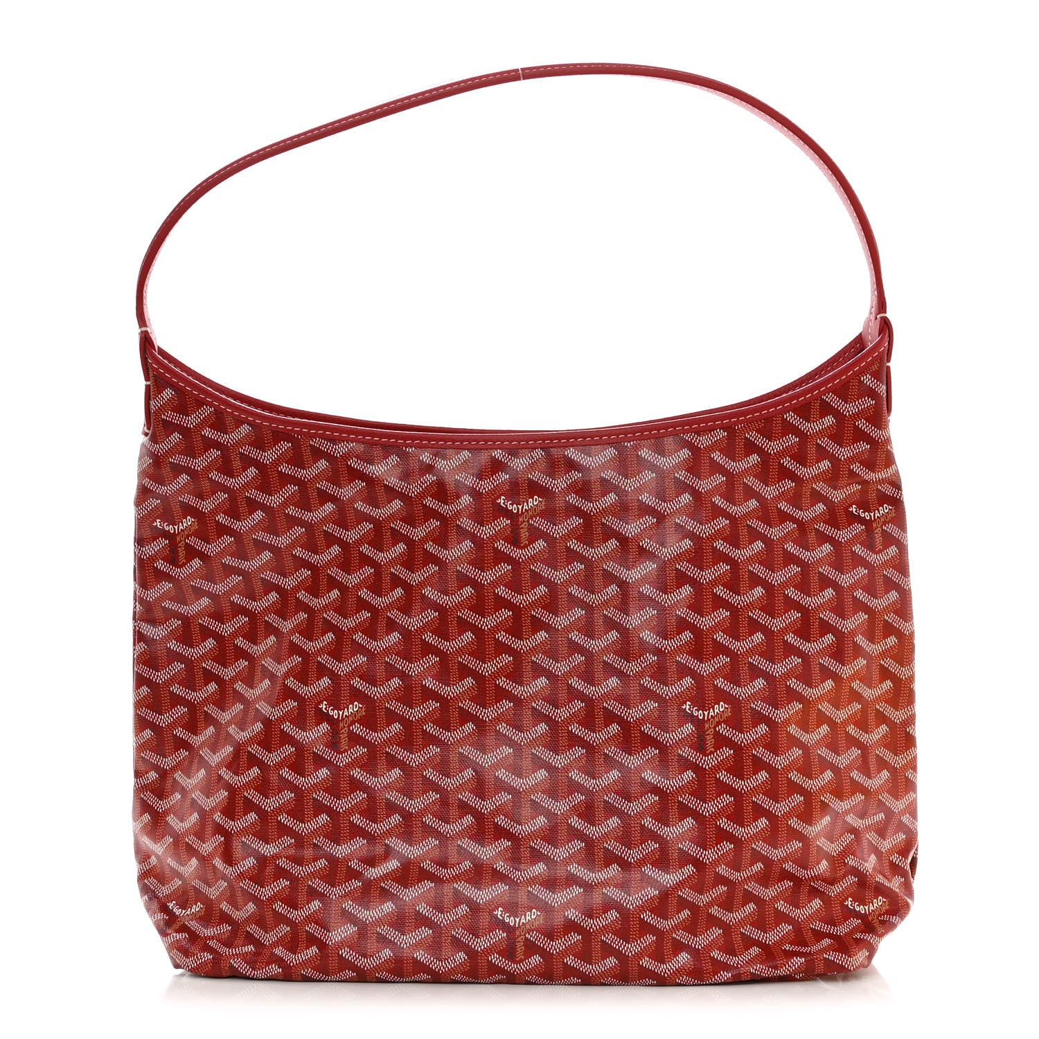 Goyard Goyardine Boheme Hobo Red 3 of 11