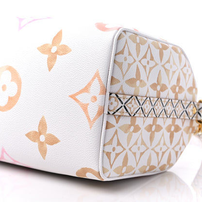Louis Vuitton Monogram Giant By The Pool 2.0 Speedy Bandouliere 25 Beige 8 of 8
