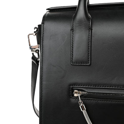 Alexander Wang Smooth Calfskin Large Chastity Bag Black Rhodium Hardware 11 of 11