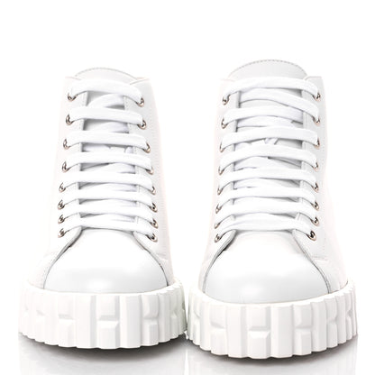 Hermes Calfskin Womens Climb Sneakers 37 White 2 of 9