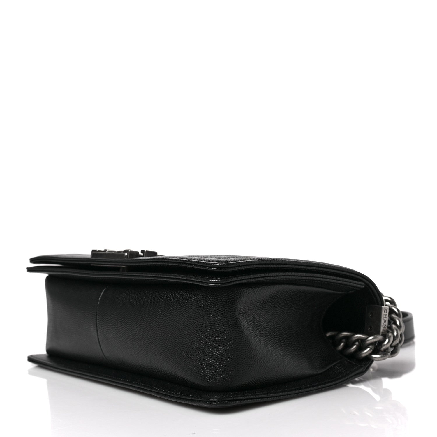 Chanel Caviar Quilted Medium Boy Flap Black 9 of 9