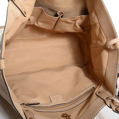 Gucci Leather Medium Craft Tote Khaki 5 of 8