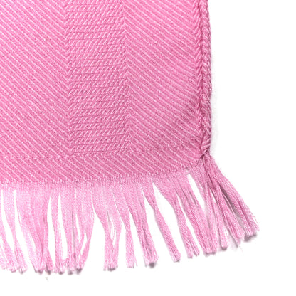Hermes Cashmere Silk New Libris Stole Rose Bonbon 4 of 4