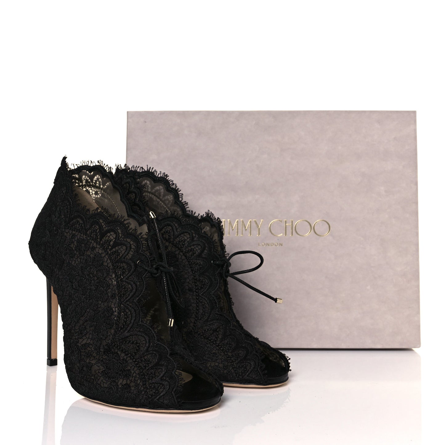 Lace Kiana Pumps 40 Black