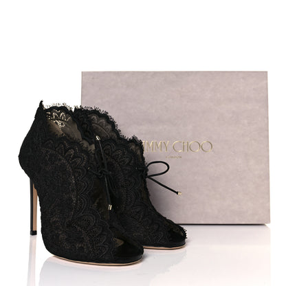 Jimmy Choo Lace Kiana Pumps 40 Black 8 of 8