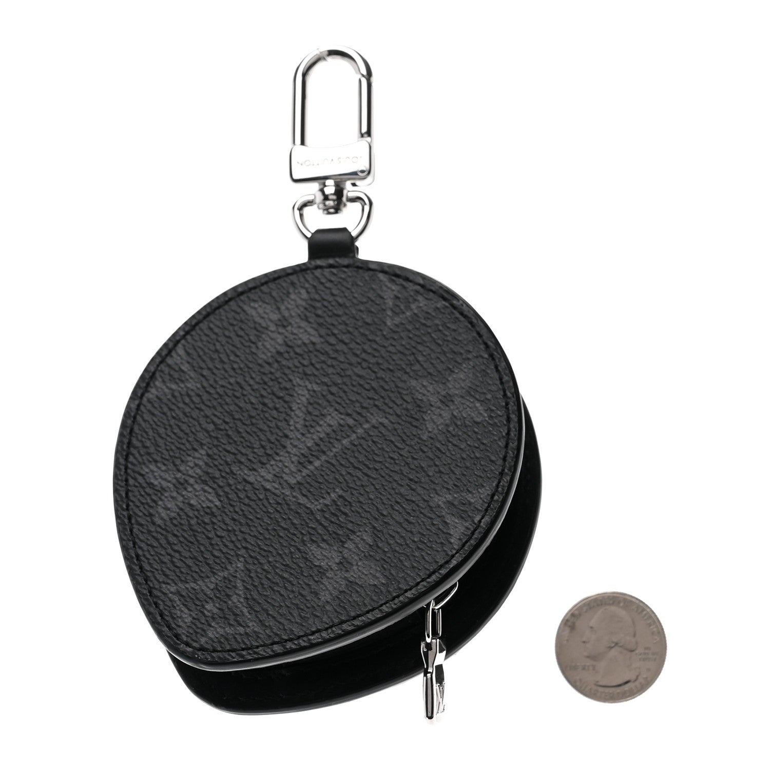 Louis Vuitton Monogram LV Alien Bag Charm Key Holder Grey 1623666