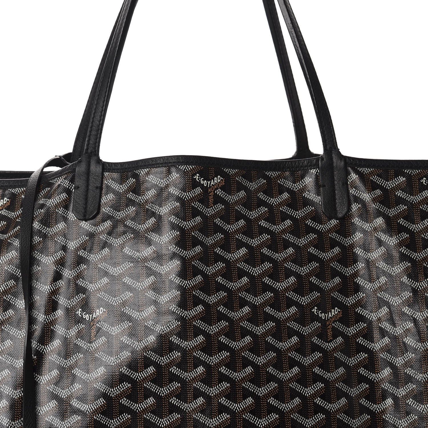 Goyard Goyardine Saint Louis GM Black 10 of 10