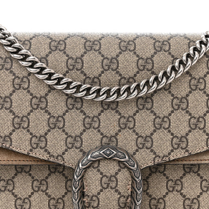 Gucci GG Supreme Monogram Medium Dionysus Shoulder Bag Taupe 9 of 19