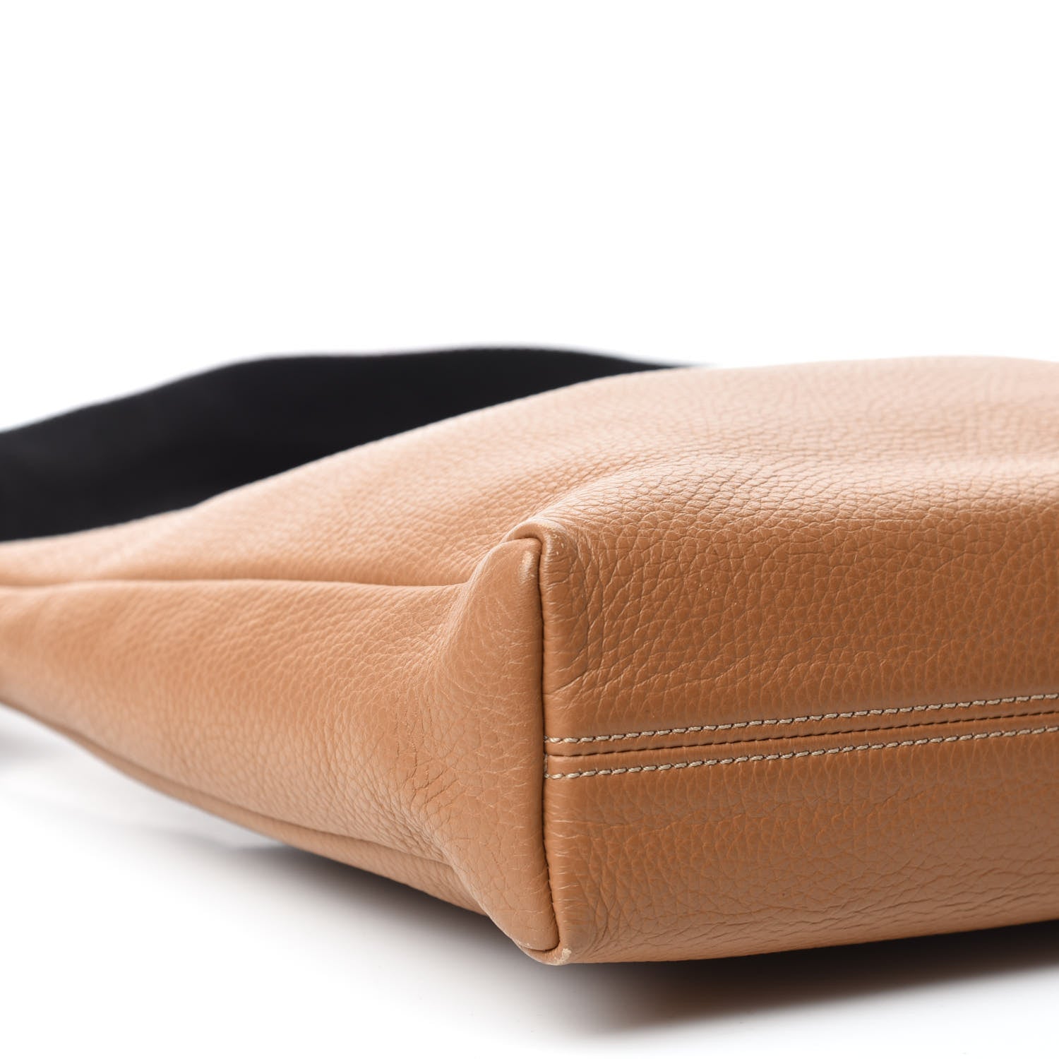Burberry Grainy Calfskin Small Hobo Tan 6 of 12