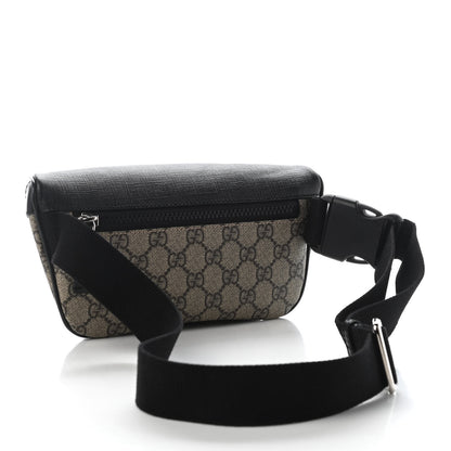 Gucci GG Supreme Monogram Belt Bag Black 3 of 9