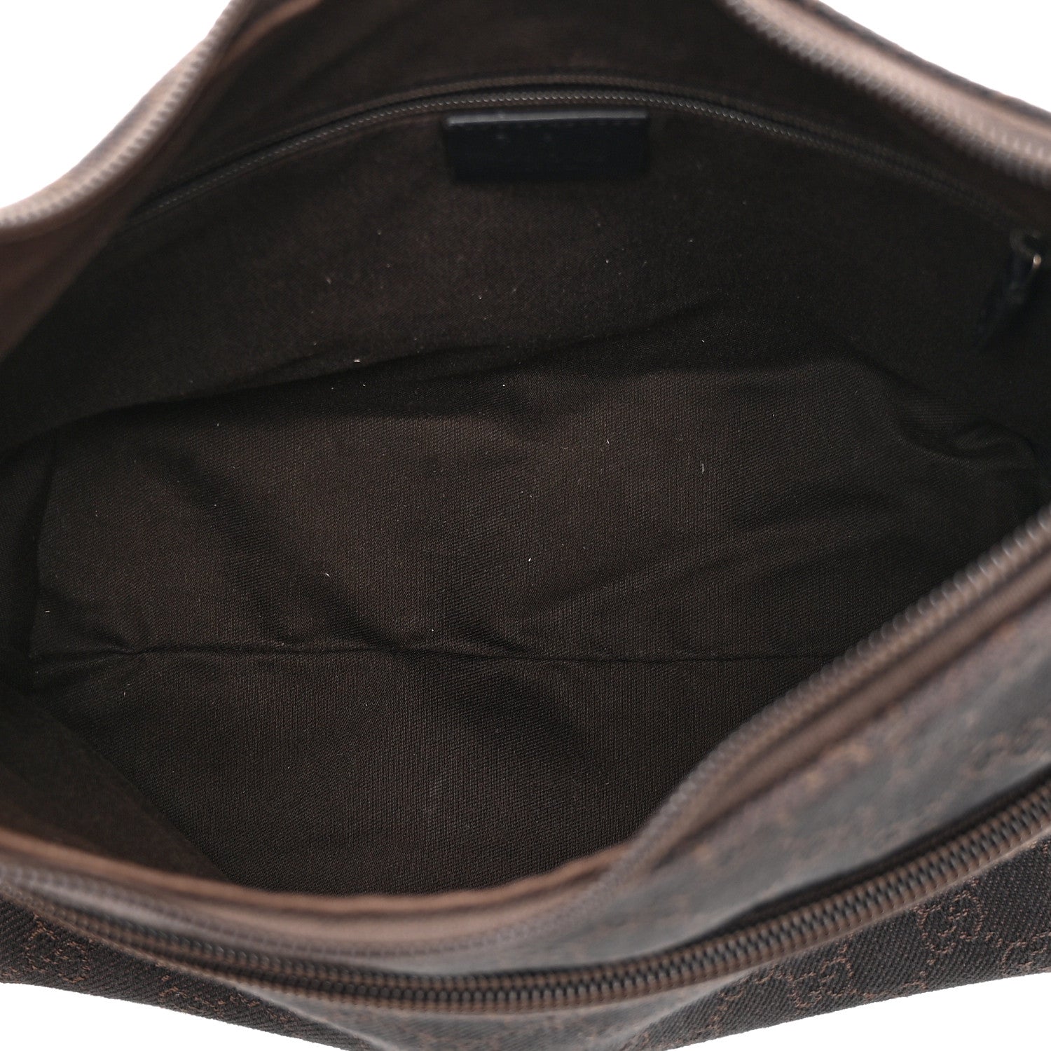 Gucci Denim Monogram Small Hobo Dark Brown 5 of 11