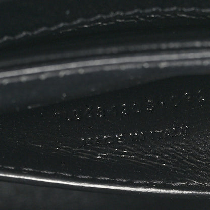 Saint Laurent Soft UltraCalfskin Monogram Medium Solferino Satchel Black Burro 7 of 11