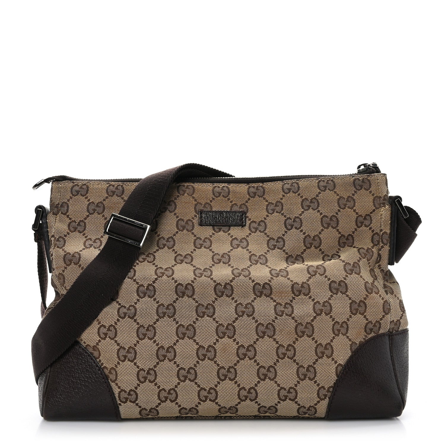 Gucci Monogram Joy Messenger Bag Dark Brown 1 of 9