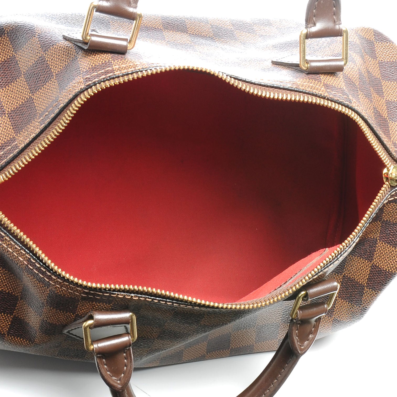 Louis Vuitton Damier Ebene Speedy 30 5 of 8