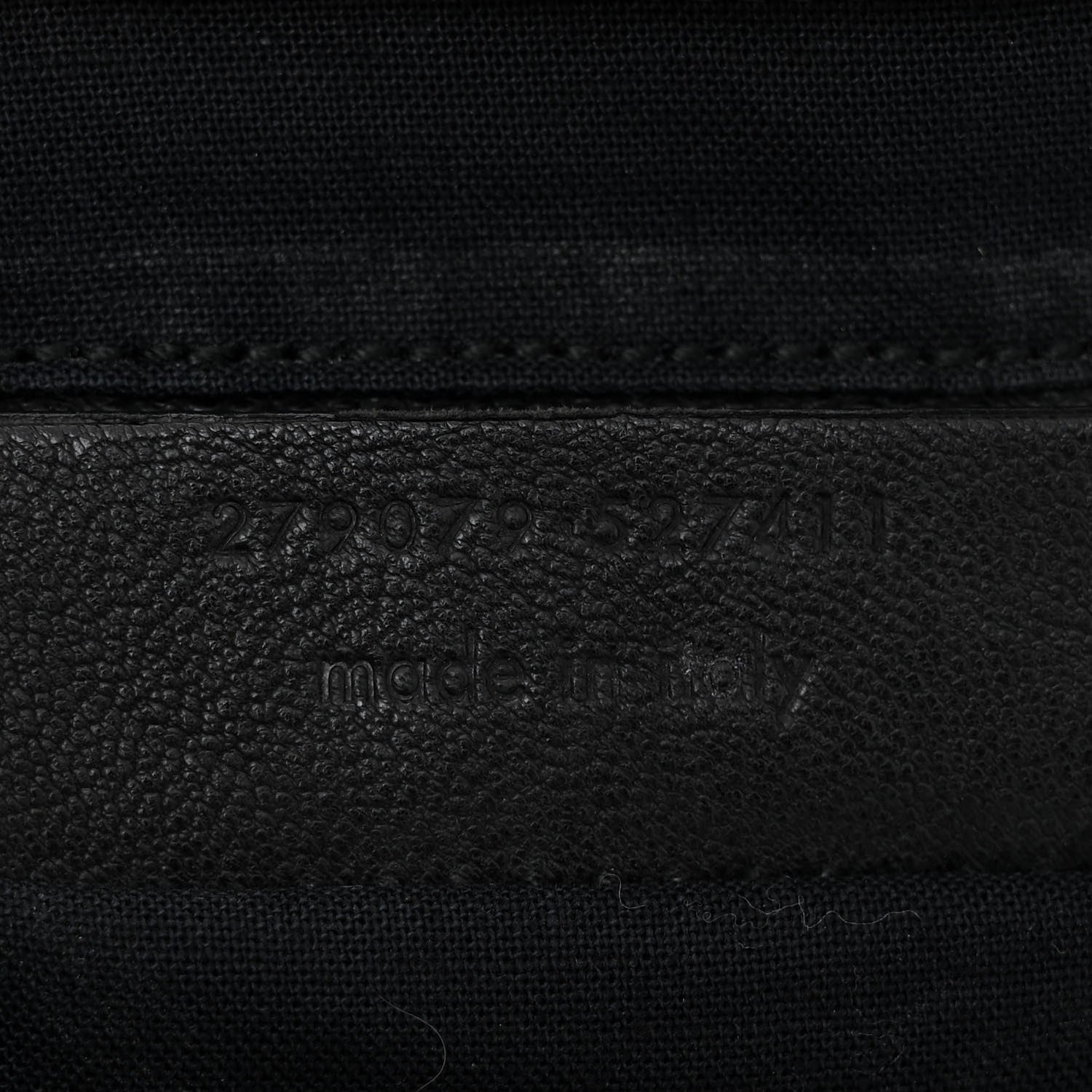 Saint Laurent Sheepskin Medium Cabas ChYc Black 7 of 13