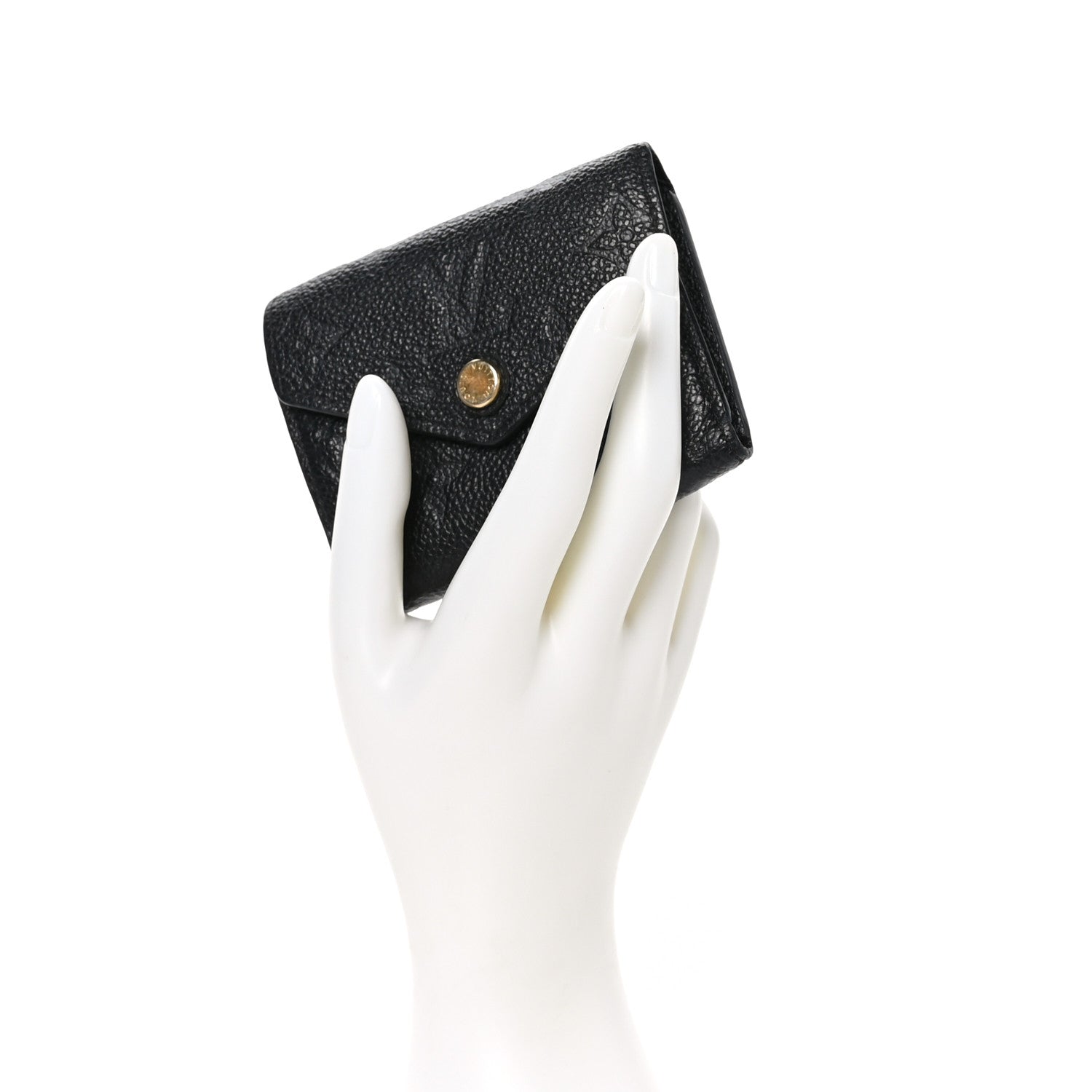 Louis Vuitton Empreinte Zoe Wallet Black 2 of 8
