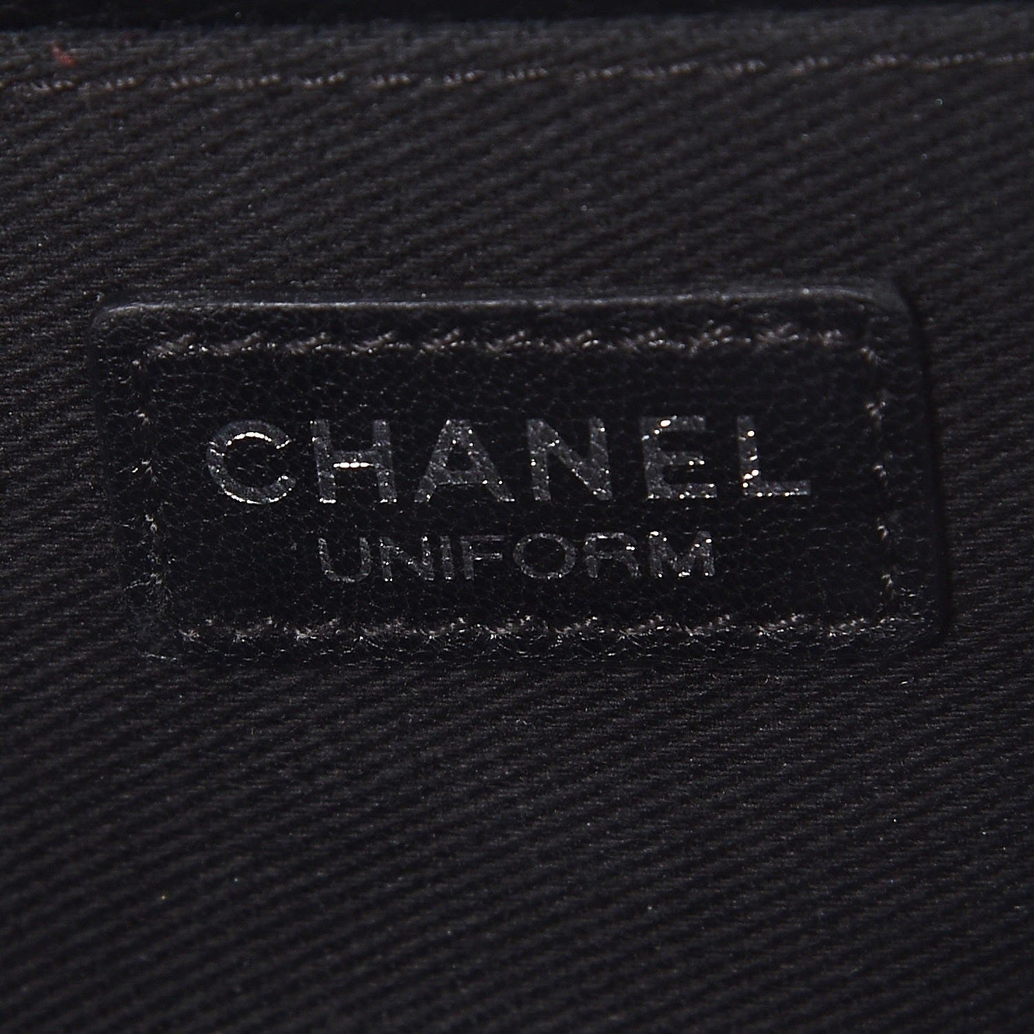 Chanel Grained Calfskin Quilted 2.55 Reissue Flap Belt Bag Clutch Black 6 of 7