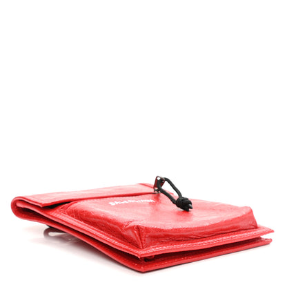 Balenciaga Agneau Arena Small Explorer Crossbody Pouch Red 3 of 8
