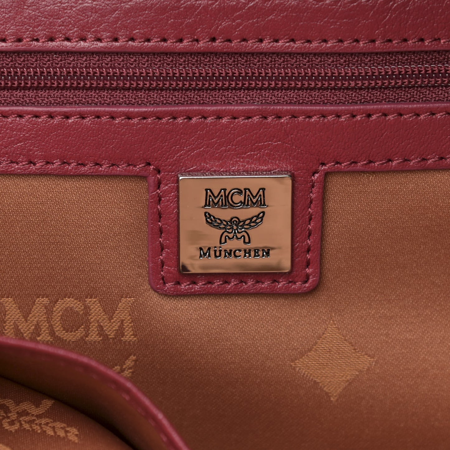 Visetos Studded Medium Stark Backpack Scooter Red