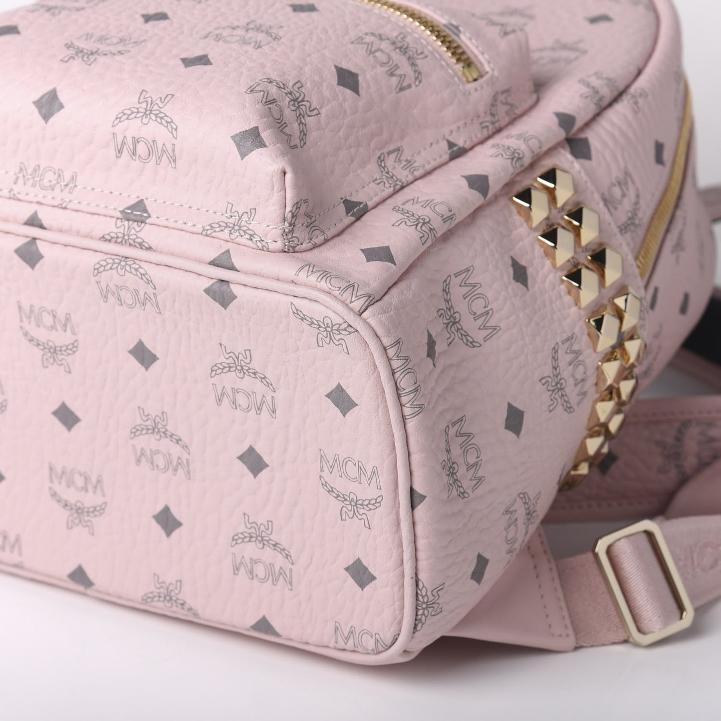 Visetos Small Side Stud Stark Backpack Soft Pink