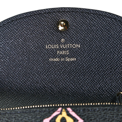 Louis Vuitton Monogram Giant Wild At Heart Rosalie Coin Purse Black 5 of 8