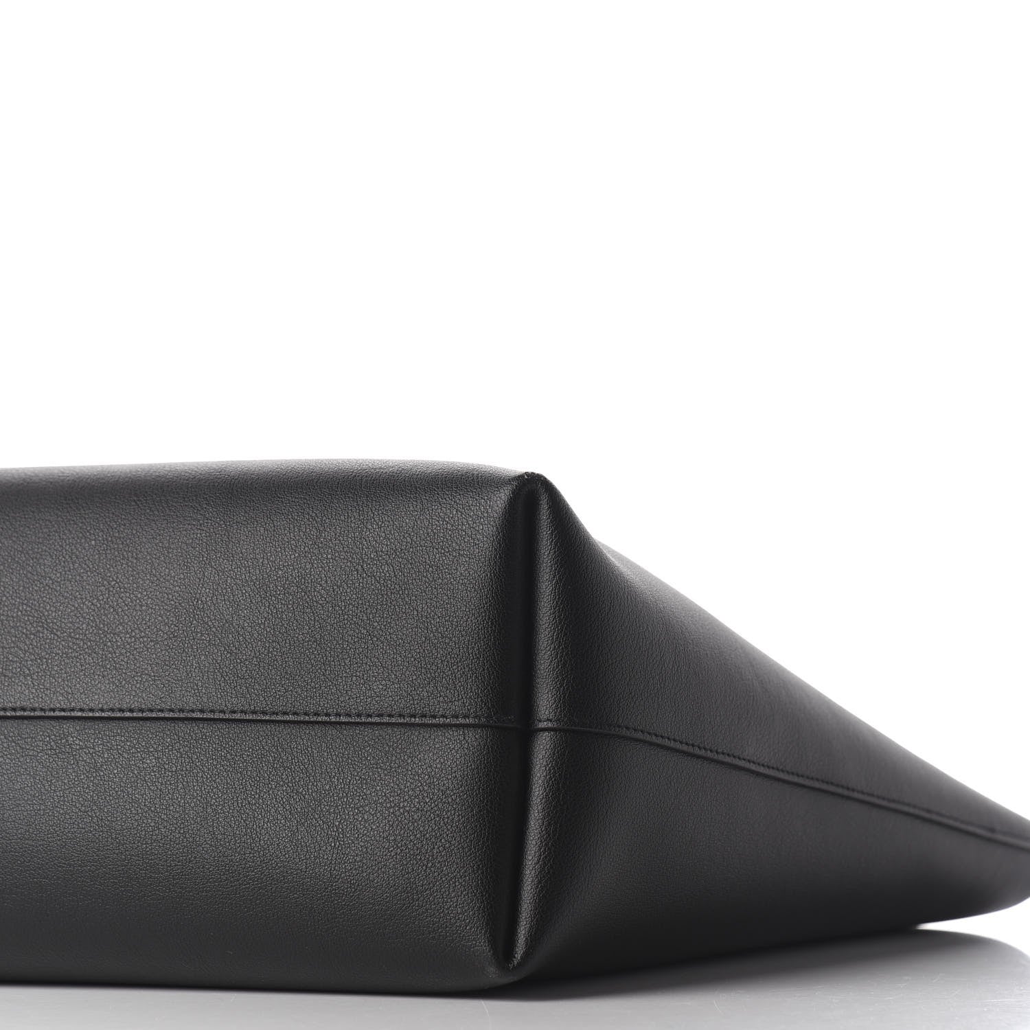 Saint Laurent Calfskin Large Shopping Tote Black 9 of 10