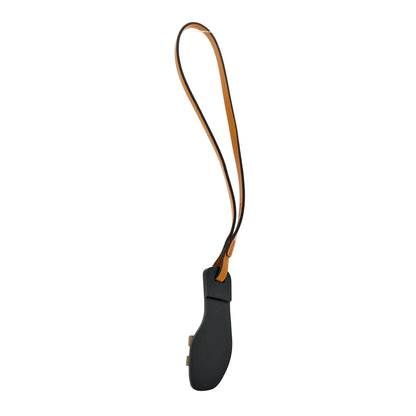 Hermes Epsom Butler Calfskin Hunter Oran Nano Bag Charm Etoupe 3 of 4
