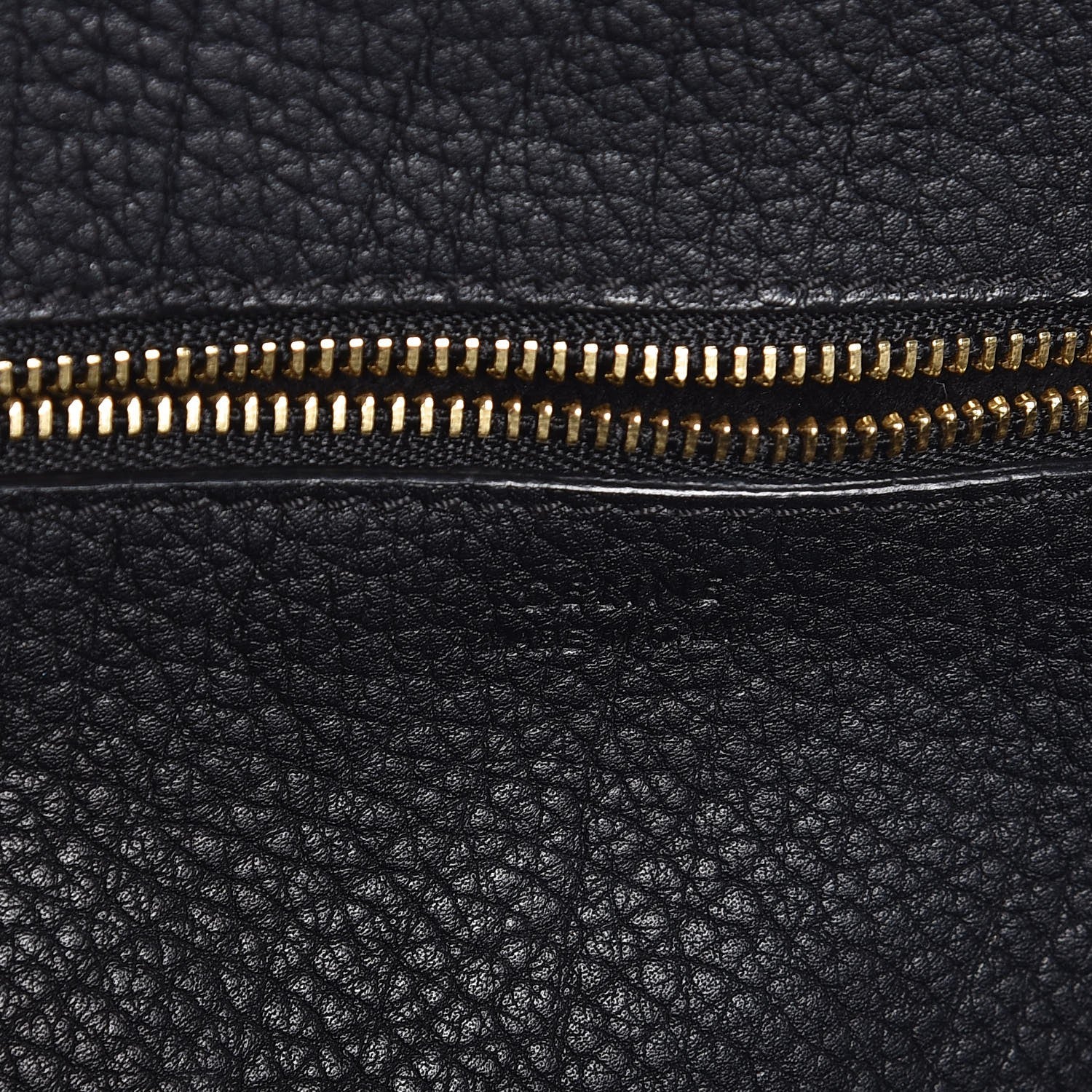 Celine Crisped Calfskin Mini Tie Knot Tote Black 6 of 9