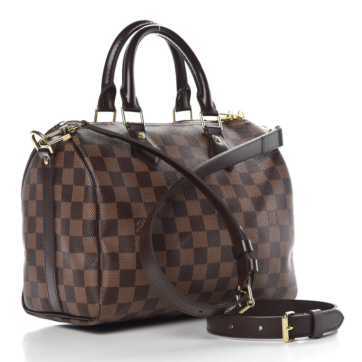 Damier Ebene Speedy Bandouliere 25