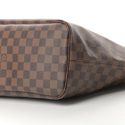 Louis Vuitton Damier Ebene Neo Neverfull MM Rose Ballerine 11 of 15