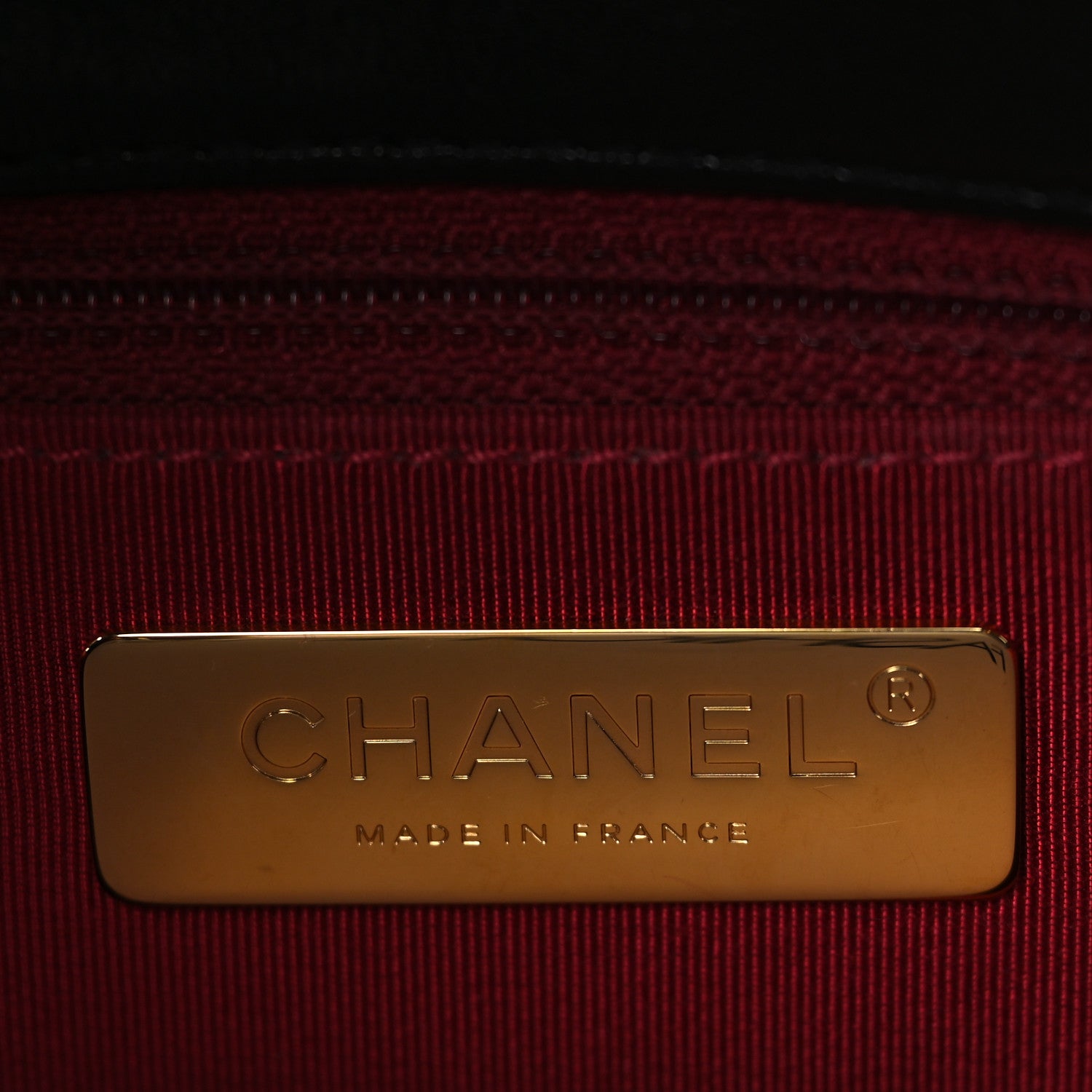 Chanel Goatskin Quilted Large Chanel 19 Flap Black 6 of 10
